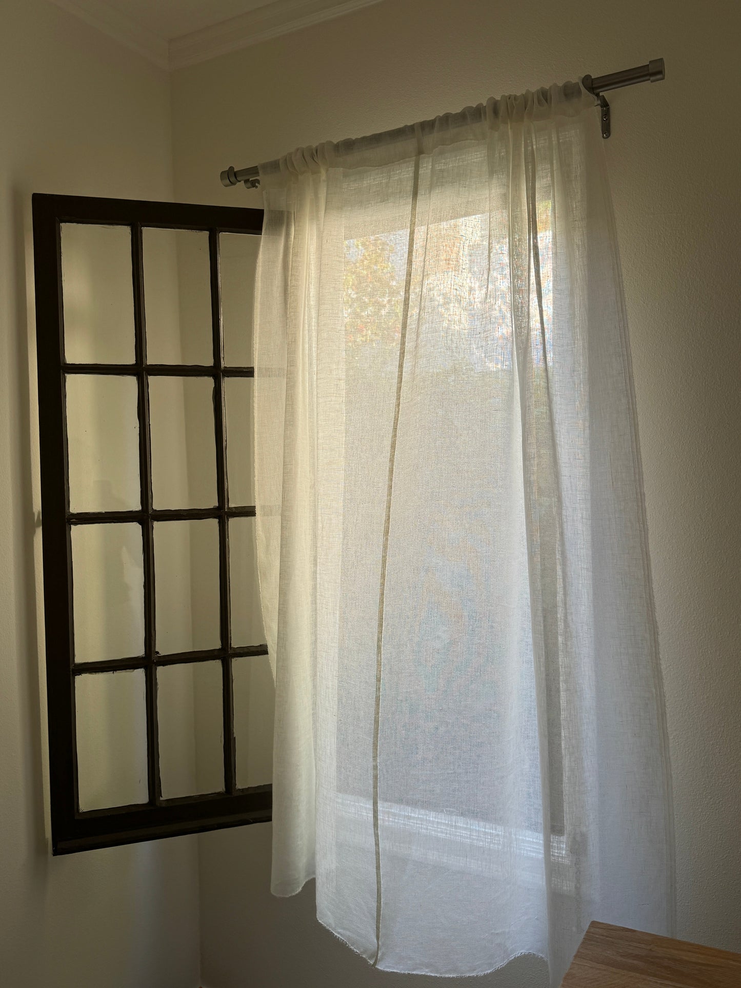 Pure Linen 2-Panel Lightscreen