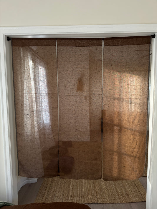 Pure Linen 3-Panel Lightscreen